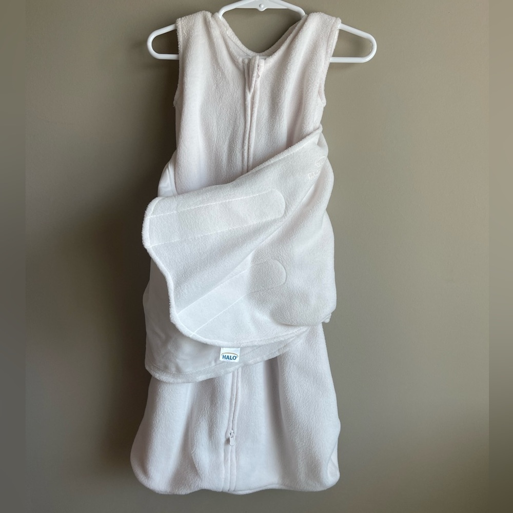 White Halo Fleece Small Sleep Sack